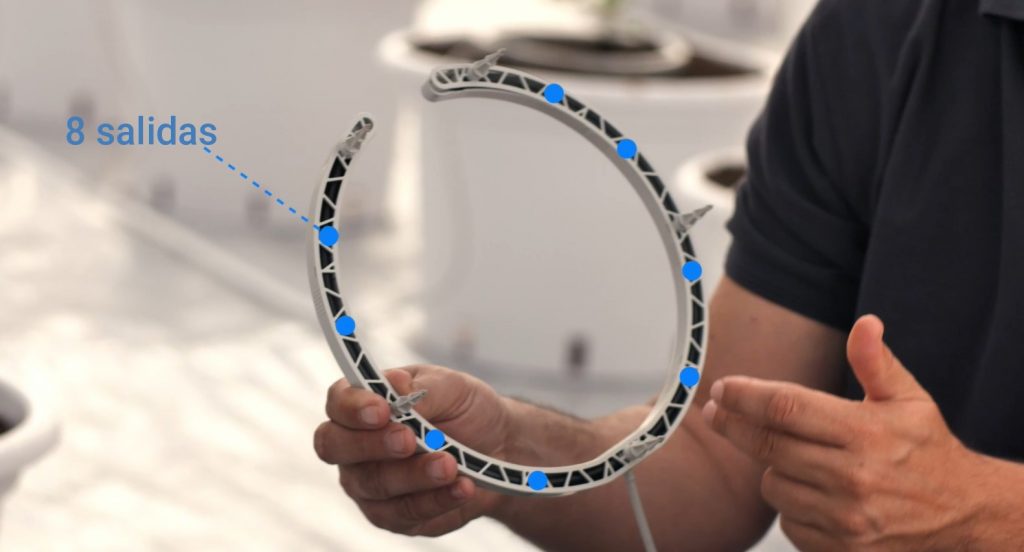 NetBow ™ the innovative multi-drip irrigation arch for berries from ...