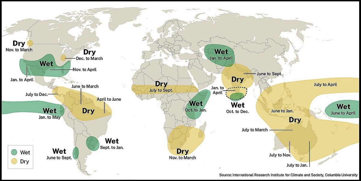 El Niño is evolving and could alter weather patterns worldwide ...